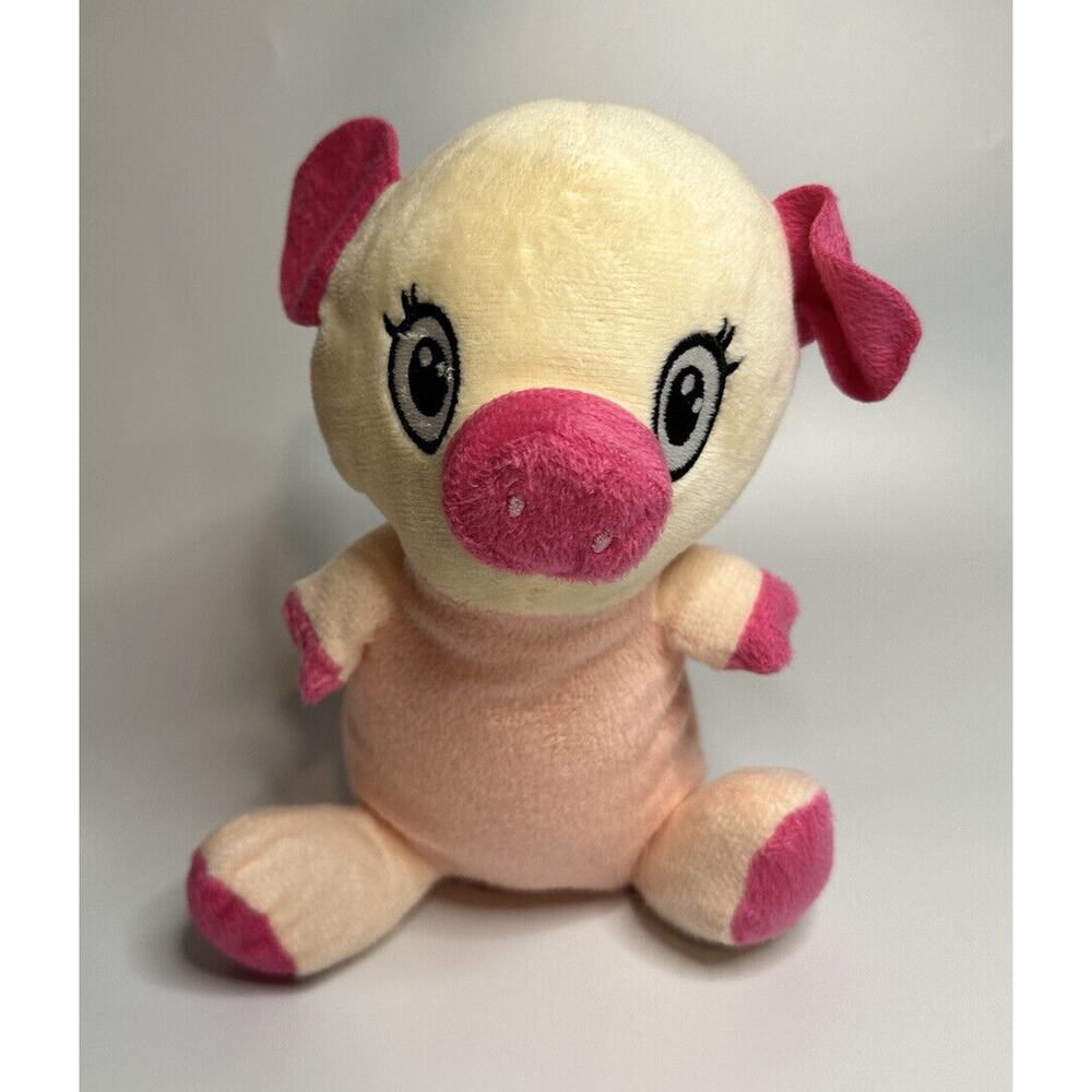 Pink Pig Plush S & B Candy And Toy Co. Stuffed Animal